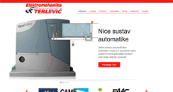 Desktop Screenshot of elektromehanika-terlevic.hr