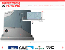 Tablet Screenshot of elektromehanika-terlevic.hr